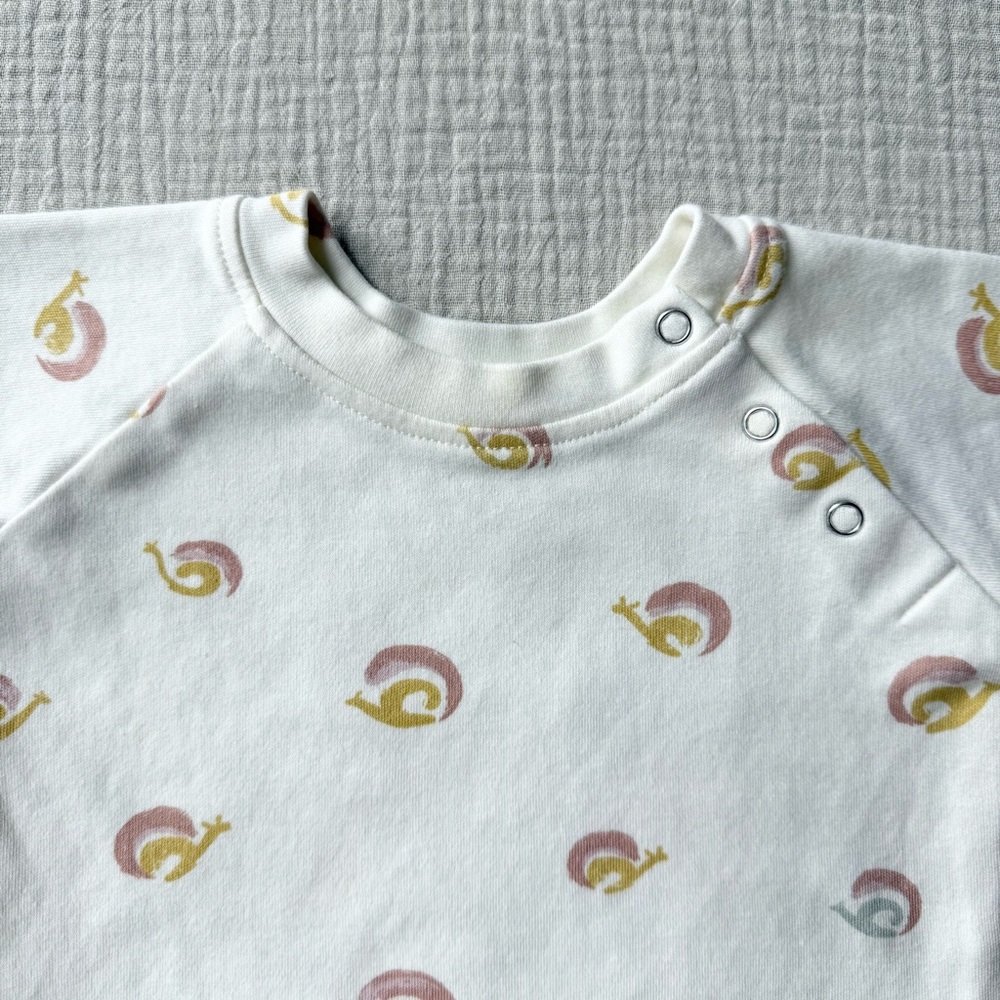 Pehr Snail Bodysuit 6-12m - Picture 2 of 7